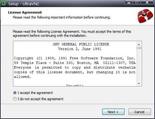 Ultra VNC Install 2